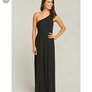Show Me Your Mumu Eliza One Shoulder Maxi Dress